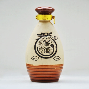 防城港窖酒白泥素烧陶瓷酒瓶