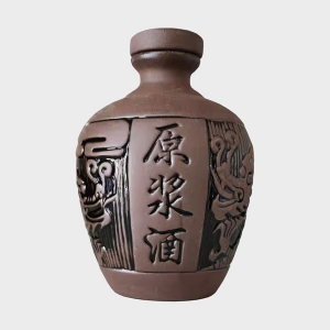 五指山紫砂原浆陶瓷酒瓶